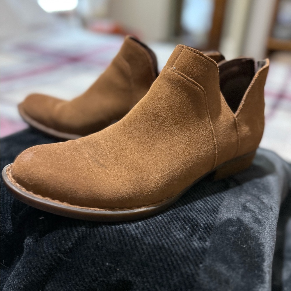 Born Tan Ankle Boots